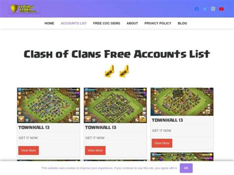 clash of clan account free|free coc account generator.